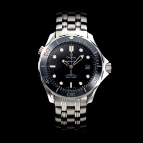 Omega Seamaster James Bond 007 50th Anniversary Automatic Ceramic Bezel with Black Dial S/S-Limited Edition
