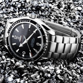 Omega Seamaster Planet Oceam 007 Automatic with Black Dial S/S