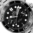 Omega Seamaster Swiss Chronometer Calibre 9900 Automatic Movement with black Dial-Stainless steel strap